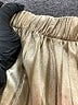 Unbranded Metallic Gold Formal Skirt Size S - photo 4