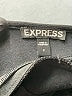 Express Solid Black Cocktail Dress Size 2 - photo 7