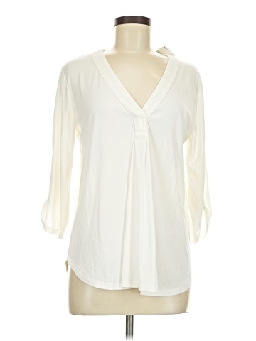 All in Favor 3/4 Sleeve Blouse (view 1)