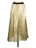 Pinko Metallic Gold Formal Skirt Size S (estimated) - photo 2