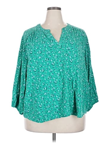 St. John's Bay 3/4 Sleeve Blouse (view 1)