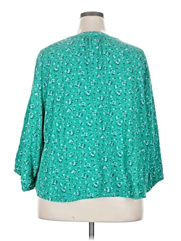St. John's Bay 3/4 Sleeve Blouse (view 2)