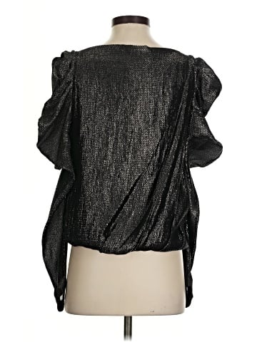Viktor & Rolf 3/4 Sleeve Silk Top (view 2)