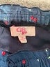 GB Girls 100% Polyester Hearts Blue Skirt Size 5 - photo 3