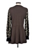 Suzanne Betro Brown Long Sleeve Top Size S - photo 2