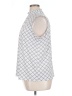 Elle Silver Sleeveless Blouse Size XL - photo 5
