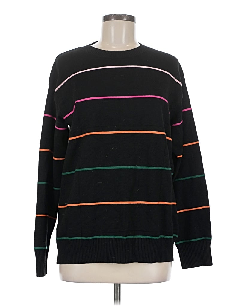 Pre-owned Unbranded Pullover Sweater In Black
