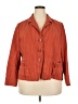 Coldwater Creek 100% Cotton Orange Blazer Size 24 - photo 1