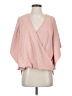 Lisa Rinna 100% Polyester Pink 3/4 Sleeve Blouse Size S - photo 1