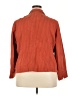 Coldwater Creek 100% Cotton Orange Blazer Size 24 - photo 2