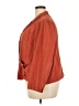 Coldwater Creek 100% Cotton Orange Blazer Size 24 - photo 5