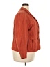 Coldwater Creek 100% Cotton Orange Blazer Size 24 - photo 4