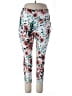 Active Floral Teal White Casual Pants Size 2X - photo 1