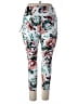 Active Floral Teal White Casual Pants Size 2X - photo 2