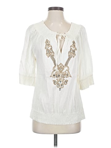 Boston Proper 3/4 Sleeve Blouse (view 1)
