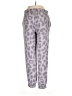 Splendid 100% Polyester Animal Print Gray Casual Pants Size M - photo 2