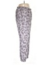 Splendid 100% Polyester Animal Print Gray Casual Pants Size M - photo 4