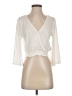 BCBGeneration Ivory 3/4 Sleeve Blouse Size S - photo 1