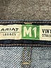 Ariat Chevron-herringbone Blue Jeans Size 35 waist - photo 7