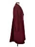ModCloth Burgundy Coat Size M - photo 4