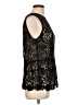 CAbi Black Sleeveless Blouse Size L - photo 4