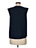 Unbranded Black Blue Sleeveless Blouse Size M (estimated) - photo 2