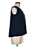 Unbranded Black Blue Sleeveless Blouse Size M (estimated) - photo 4