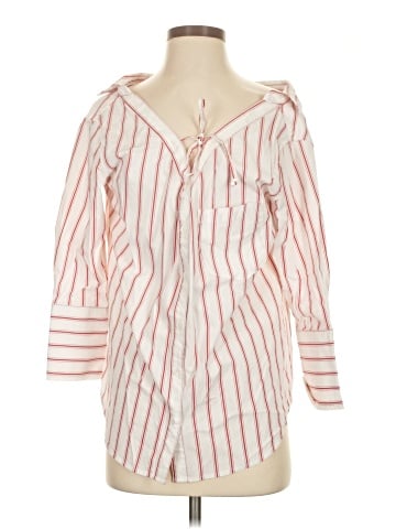 Joie 3/4 Sleeve Button-Down Shirt (view 1)