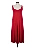 Three Dots Solid Red Casual Dress Size S - photo 2