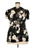 Torrid Black Short Sleeve Blouse Size (2) - photo 2