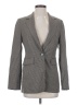 Banana Republic Houndstooth Gray Wool Blazer Size 0 - photo 1