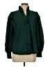 L.K. Bennett Green Long Sleeve Blouse Size M - photo 1