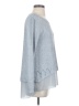 Sioni Silver Long Sleeve Top Size S - photo 4