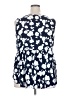 Ellos 100% Rayon Blue Sleeveless Blouse Size 22 - photo 2