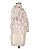 Erika 100% Cotton Ivory Short Sleeve Blouse Size L (petite) - photo 4