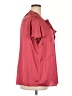 Torrid Red Short Sleeve Blouse Size 2X Plus (2) - photo 4