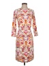 J. McLaughlin Paisley Orange Cocktail Dress Size S - photo 1