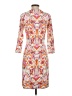 J. McLaughlin Paisley Orange Cocktail Dress Size S - photo 2