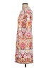 J. McLaughlin Paisley Orange Cocktail Dress Size S - photo 5