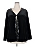 Avenue Black Cardigan Size 22 - photo 1
