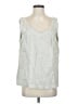 grand & greene Silver Sleeveless Blouse Size 2 - photo 1