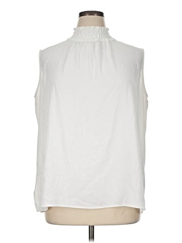 MING WANG Sleeveless Blouse (view 1)