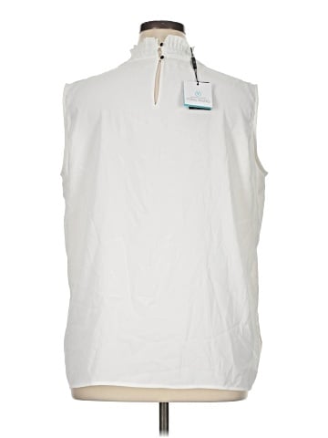 MING WANG Sleeveless Blouse (view 2)