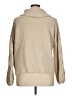 Seven7 100% Polyester Tan Turtleneck Sweater Size XL - photo 2