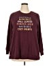 Lane Bryant Burgundy Pullover Sweater Size 18 - photo 1