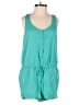 Ann Taylor LOFT Solid Teal Romper Size XXS - photo 1