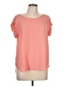 ONLY HEARTS 100% Polyester Pink Short Sleeve Top Size L - photo 1