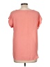 ONLY HEARTS 100% Polyester Pink Short Sleeve Top Size L - photo 2