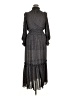 Max Studio Polka Dots Black Casual Dress Size XL - photo 1