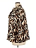 ELOQUII 100% Polyester Animal Print Brown Long Sleeve Blouse Size 18 - photo 5